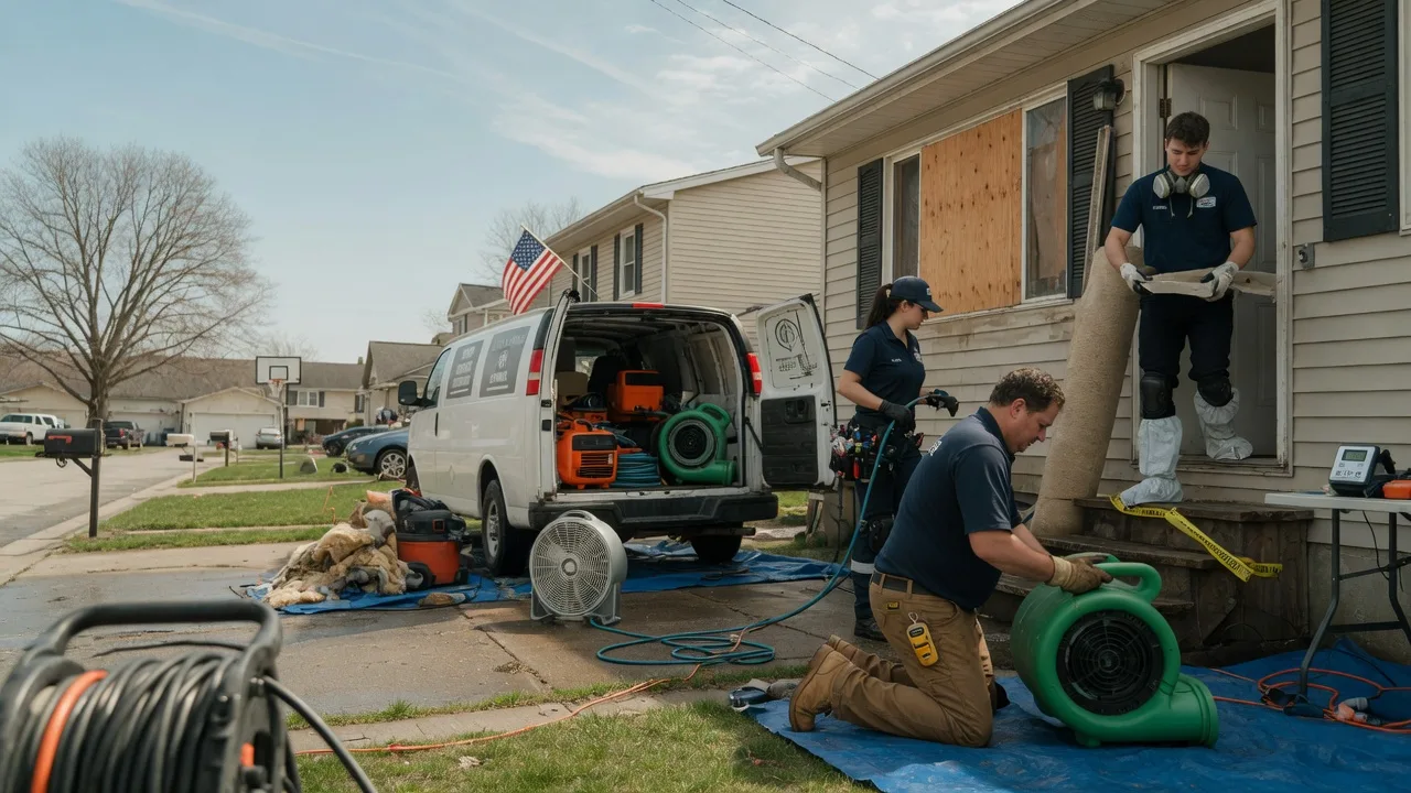 Water Damage Restoration in Harrison Township, MI near me